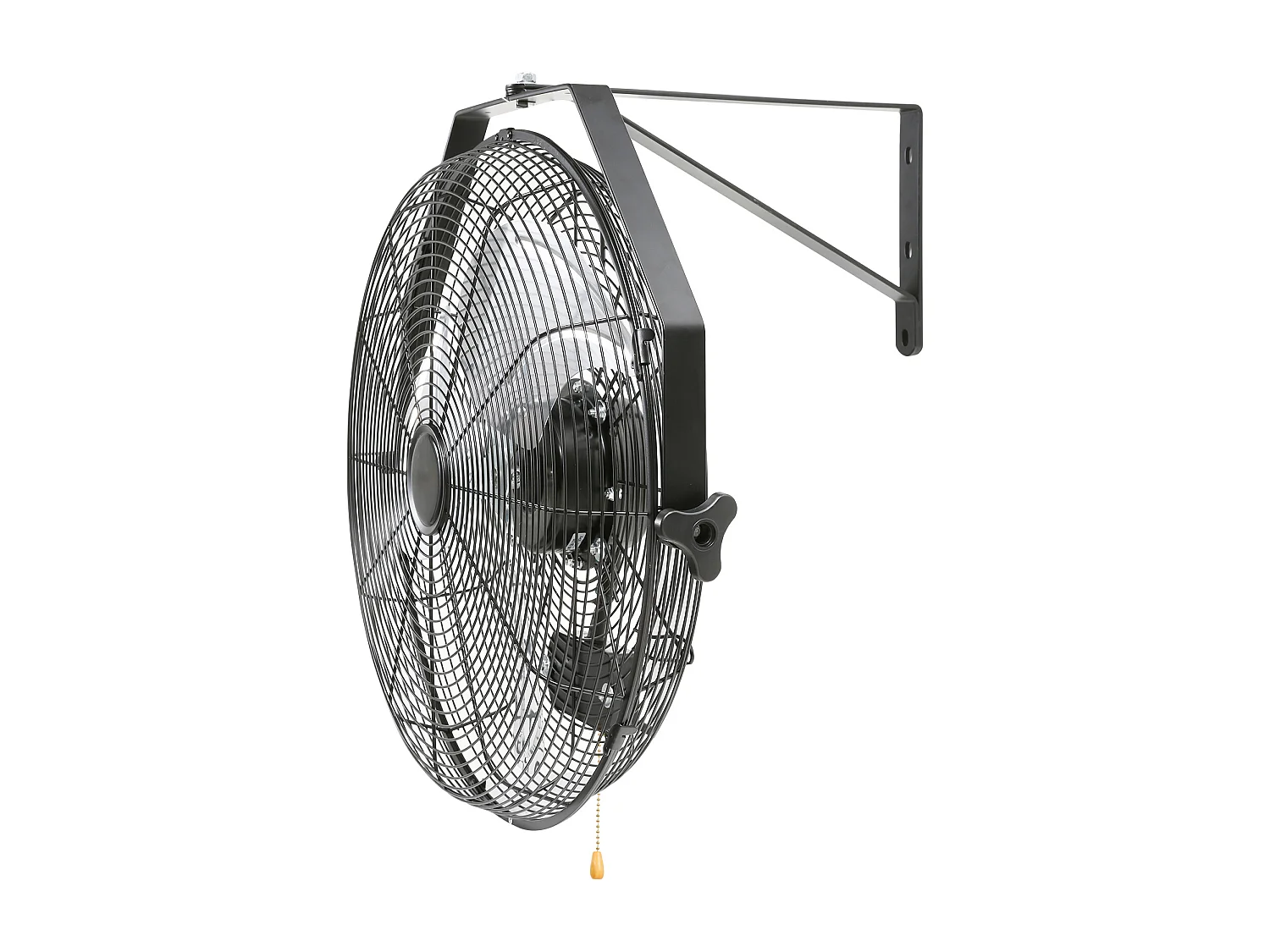 Ventilateur Mural SucceBuy, 57 cm - Étanchéité IP44, Flux d'Air Puissant, pour Refroidir Entrepôt, Serres, les Ateliers, les Patios et les Sous-Sols