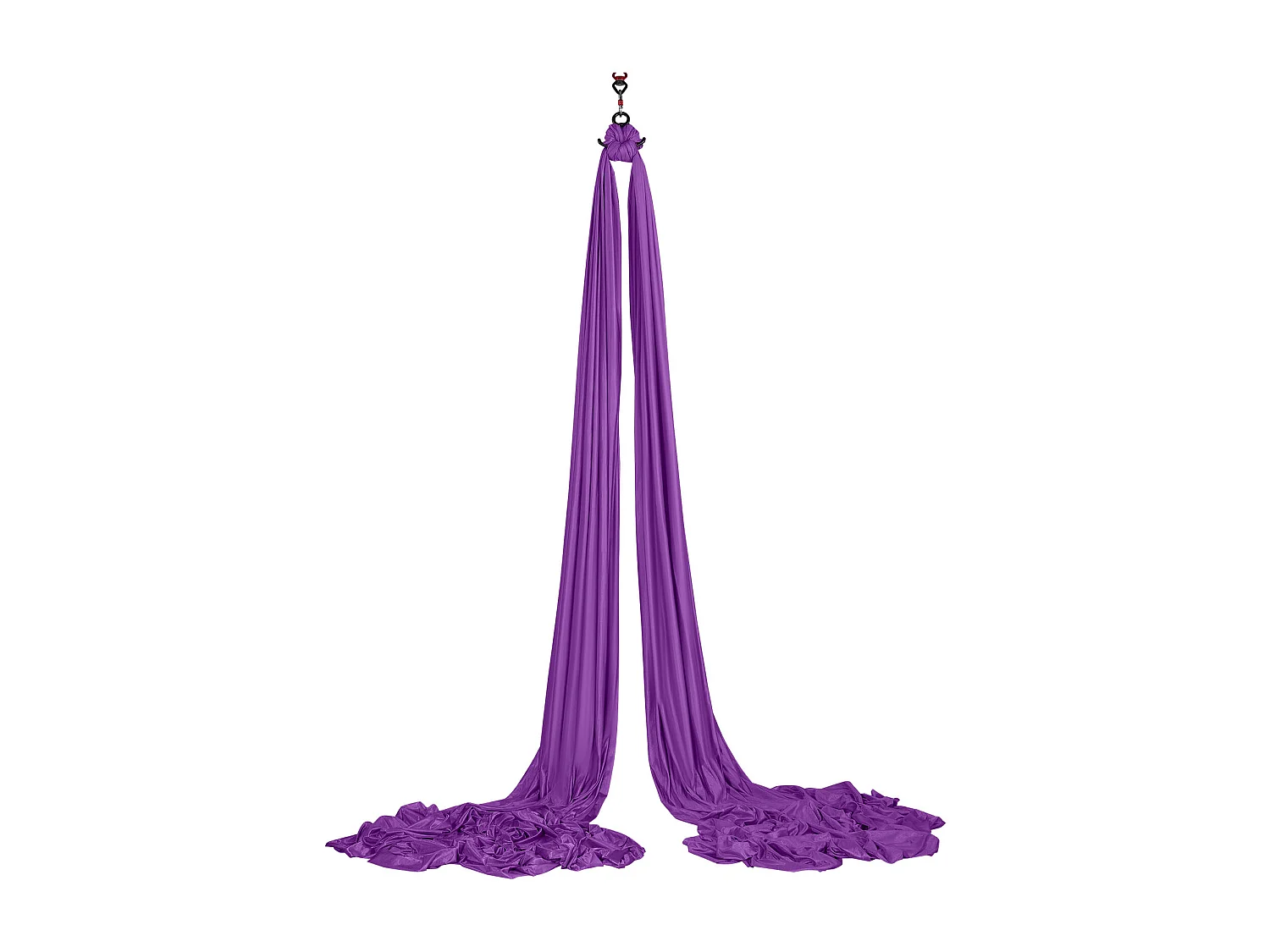 Amaca per Yoga SucceBuy, Altalena Aerea in Seta e Yoga, 8,7 m, Amaca a Trapezio Inversion Fly, in Seta Aerea, Viola