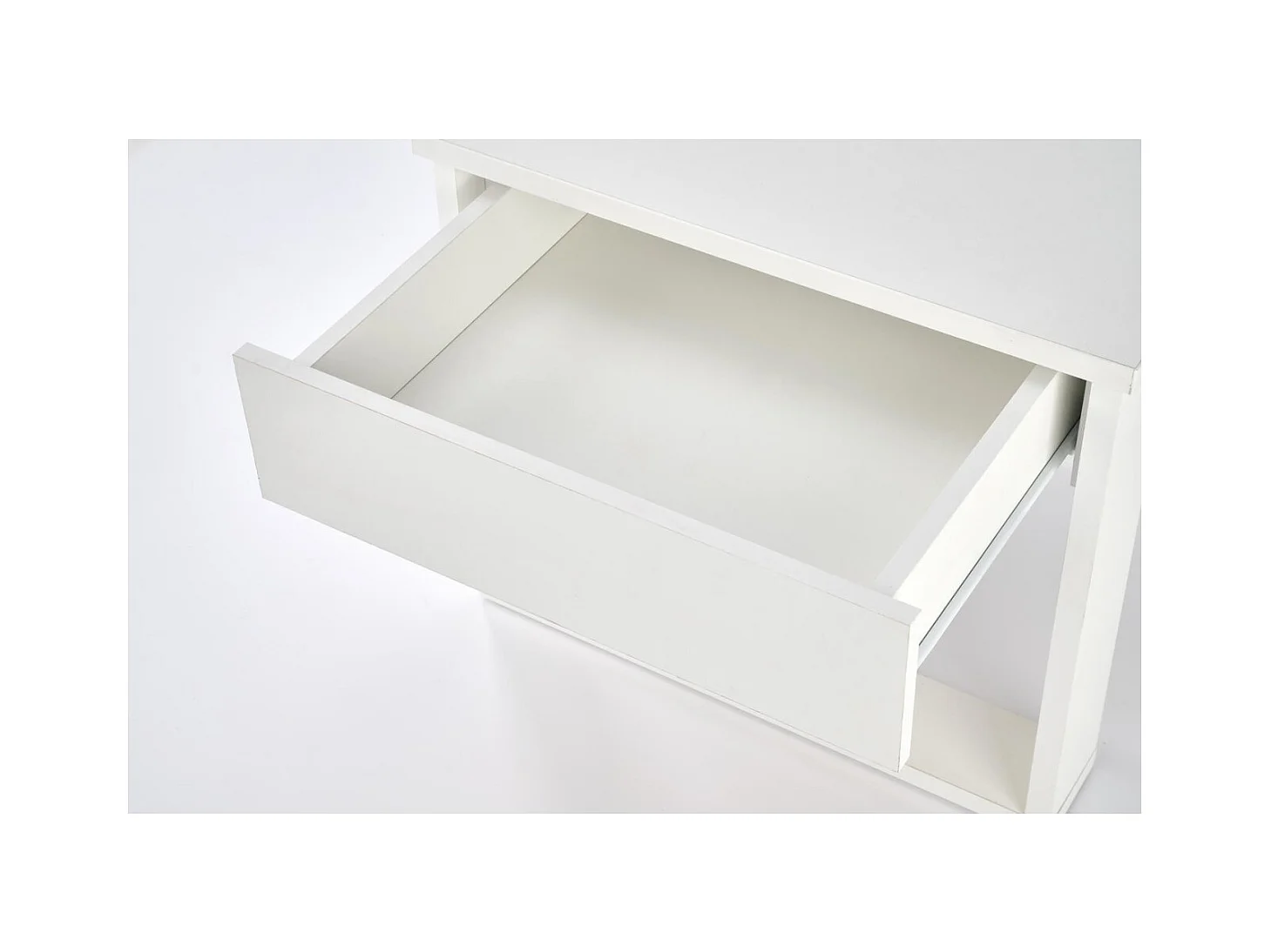 Table basse Nea/plateau de meuble plaqué/Blanc