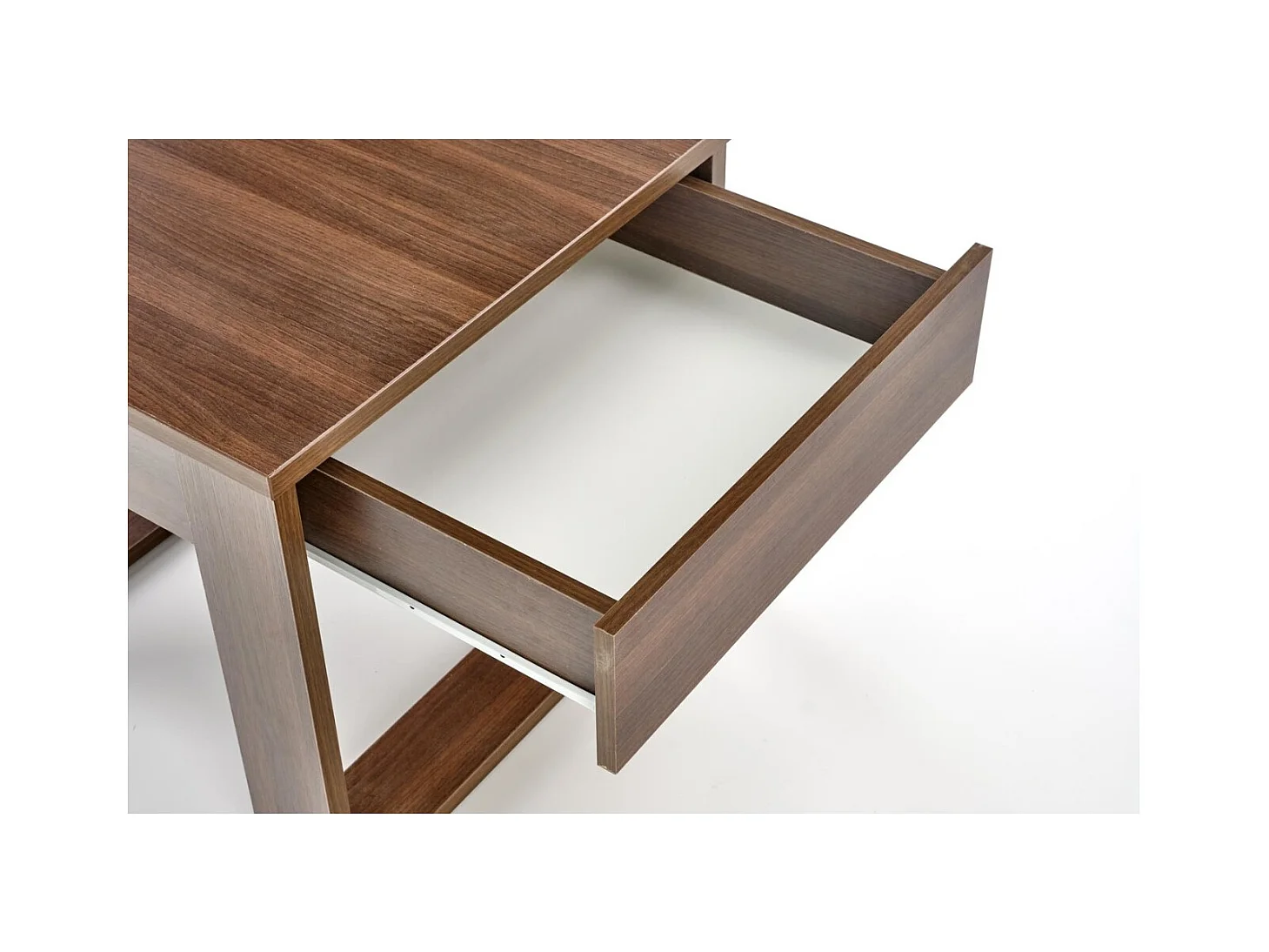 Table basse Nea/plateau de meuble plaqué/Brun