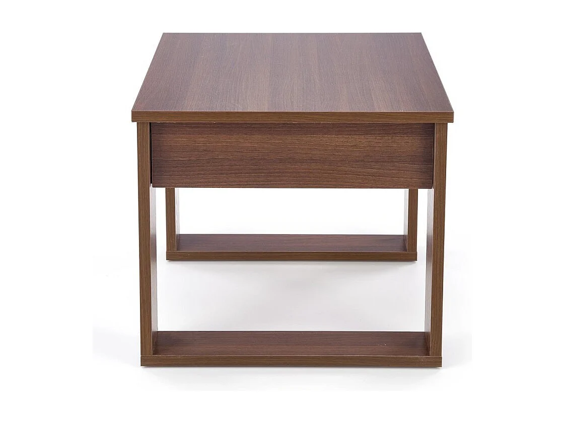 Table basse Nea/plateau de meuble plaqué/Brun