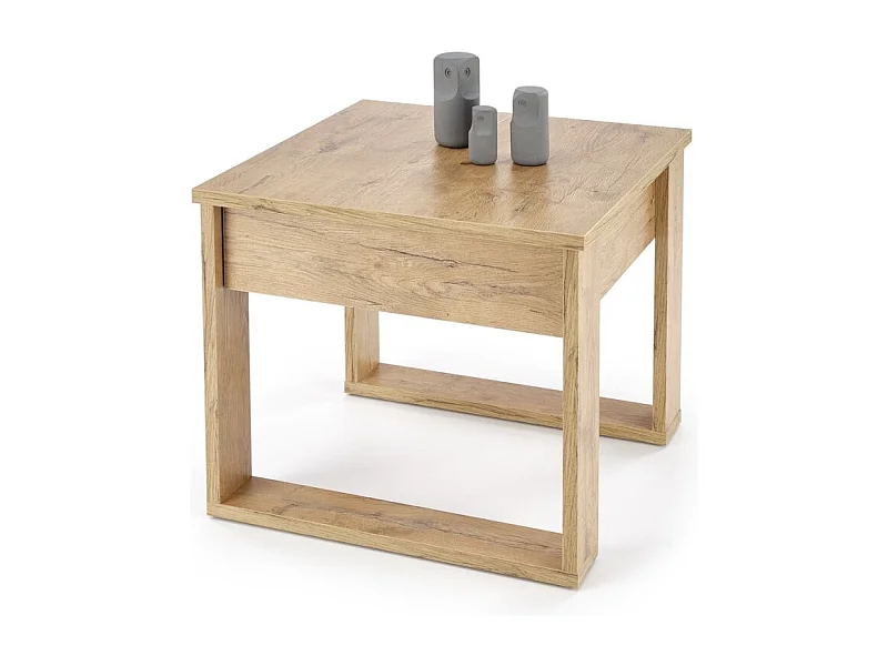 Tavolino Nea/piano per mobile impiallacciato/Bianco