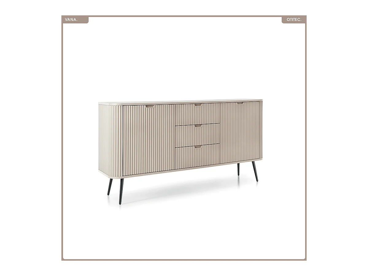 Commode - L.168 x H.87 x P.39 cm - VANA