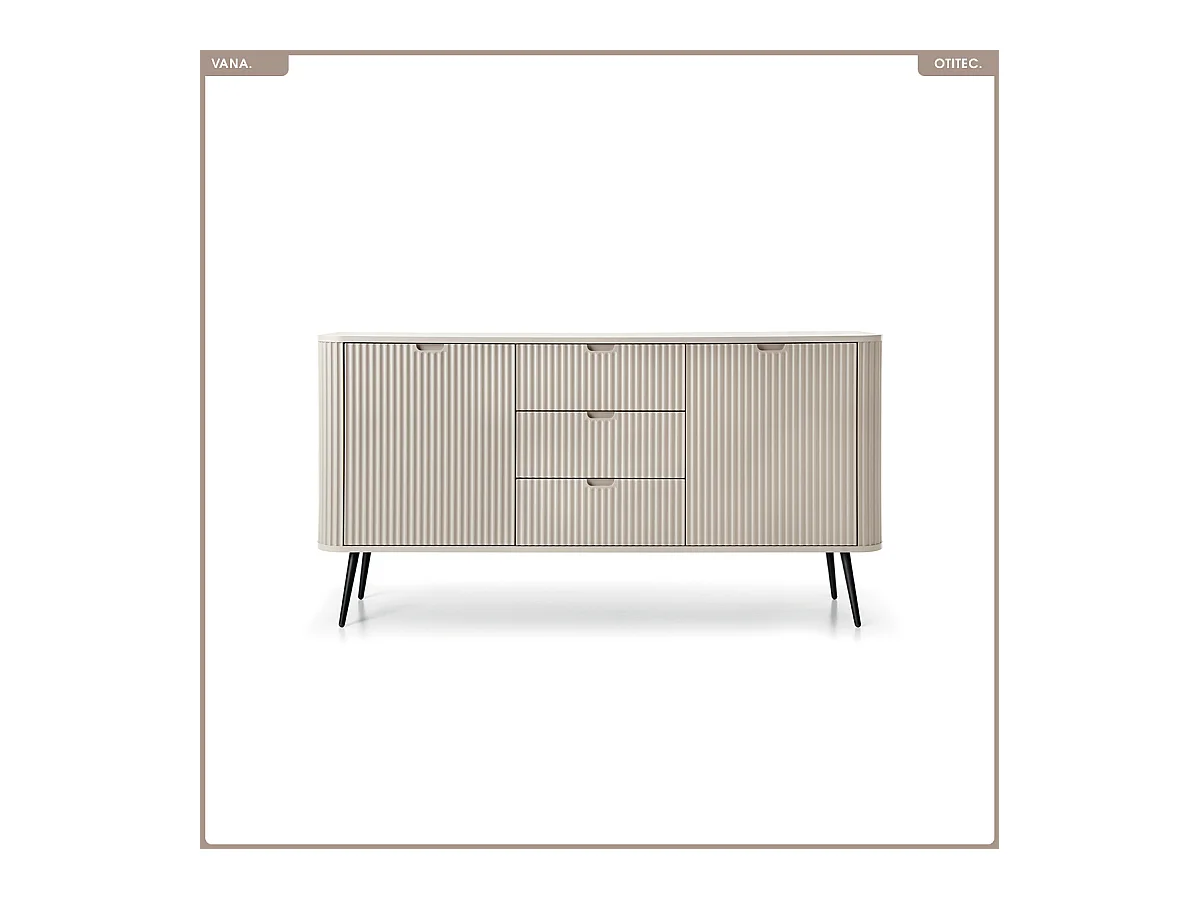 Commode - L.168 x H.87 x P.39 cm - VANA