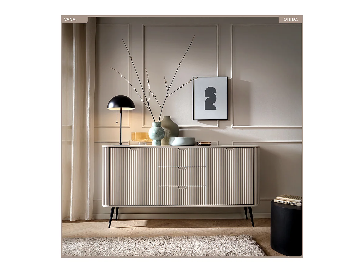 Commode - L.168 x H.87 x P.39 cm - VANA