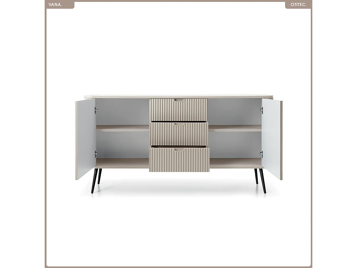 Commode - L.168 x H.87 x P.39 cm - VANA