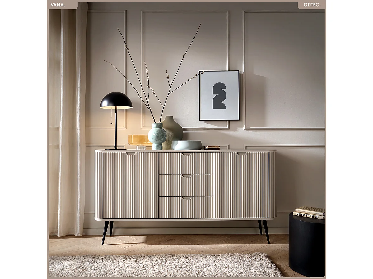 Commode - L.168 x H.87 x P.39 cm - VANA
