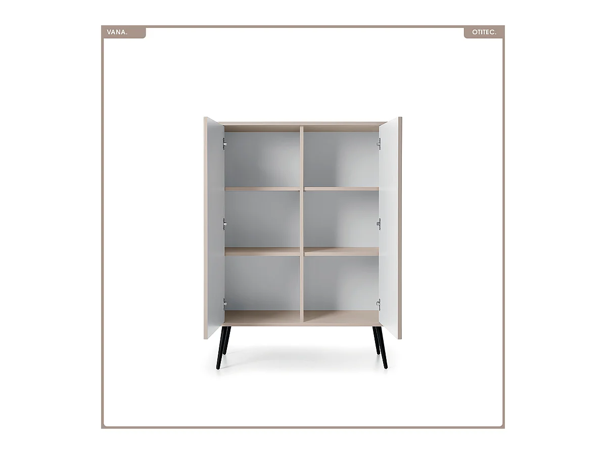 Commode - L.103 x H.129 x P.39 cm - VANA