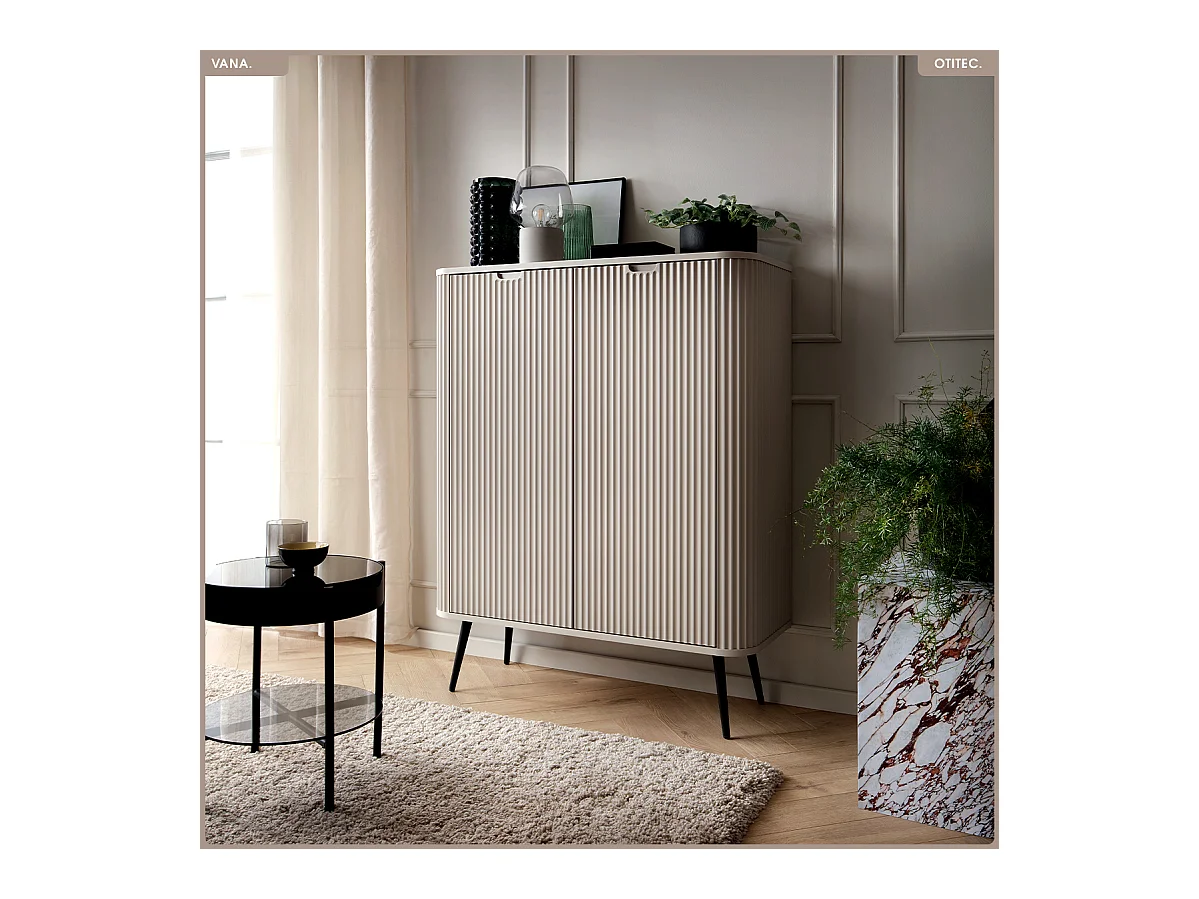 Commode - L.103 x H.129 x P.39 cm - VANA