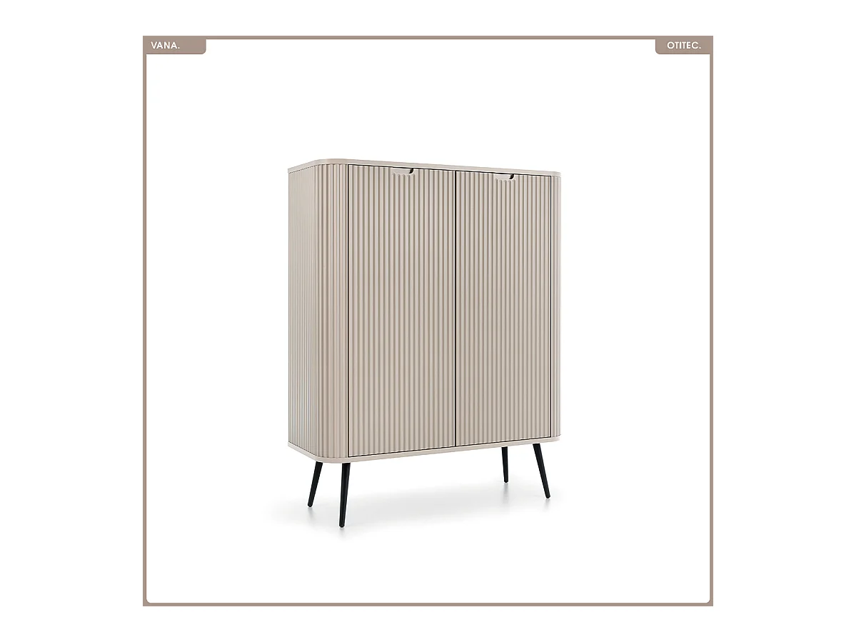 Commode - L.103 x H.129 x P.39 cm - VANA