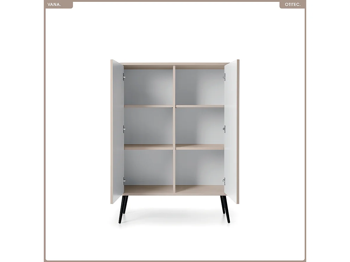 Commode - L.103 x H.129 x P.39 cm - VANA