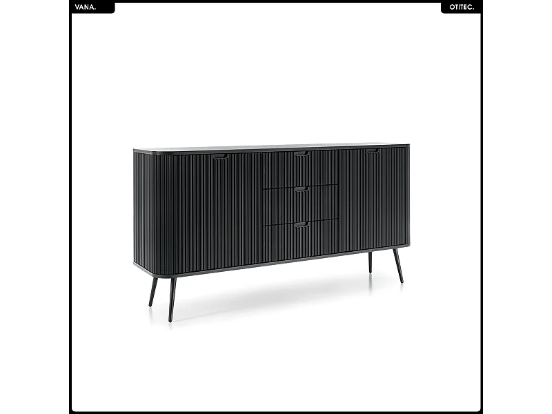 Commode - L.168 x H.87 x P.39 cm - VANA