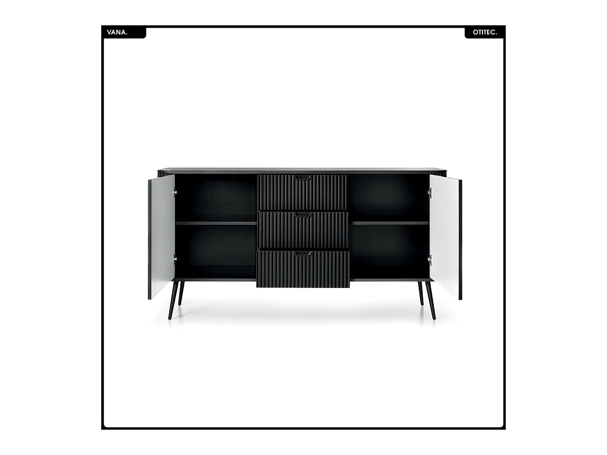 Commode - L.168 x H.87 x P.39 cm - VANA