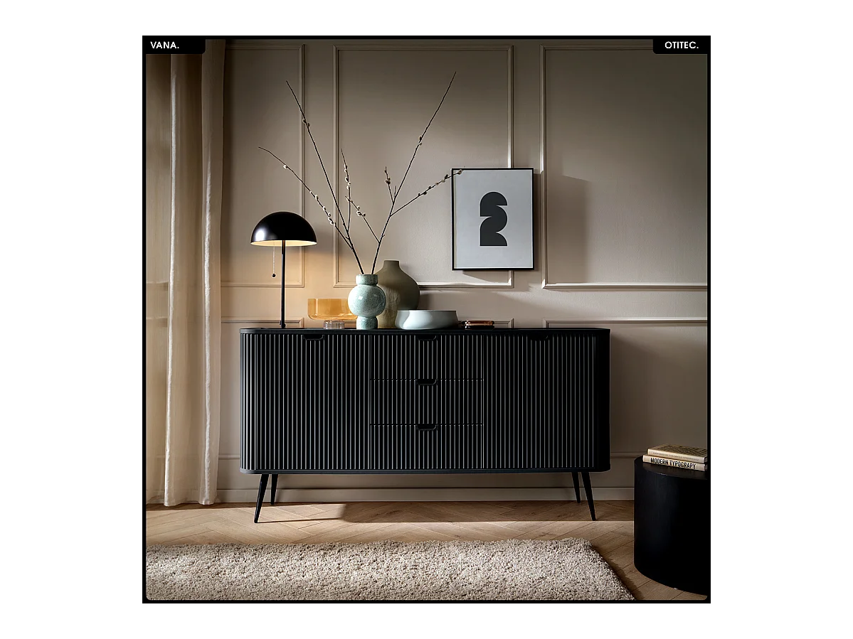 Commode - L.168 x H.87 x P.39 cm - VANA