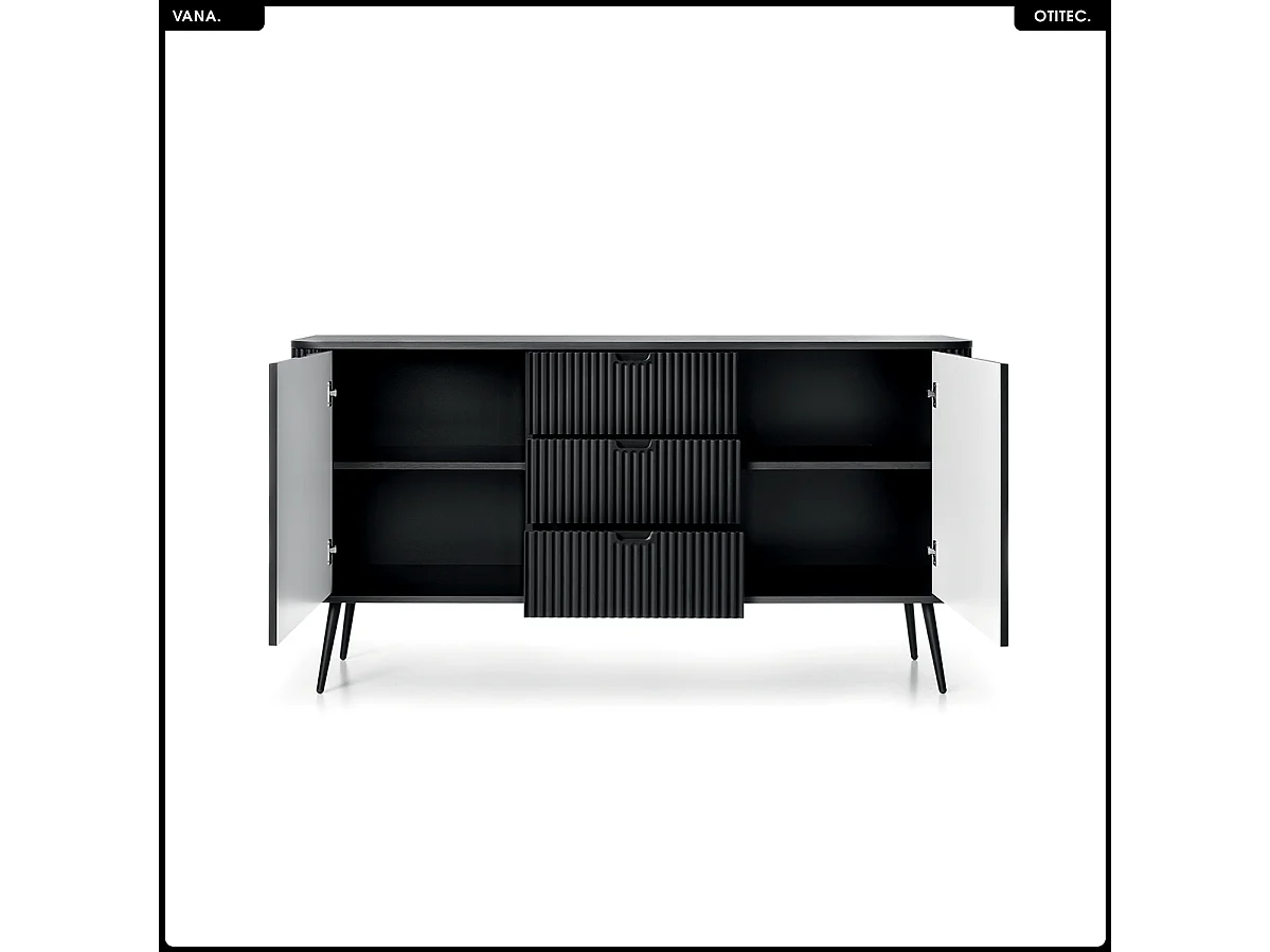 Commode - L.168 x H.87 x P.39 cm - VANA