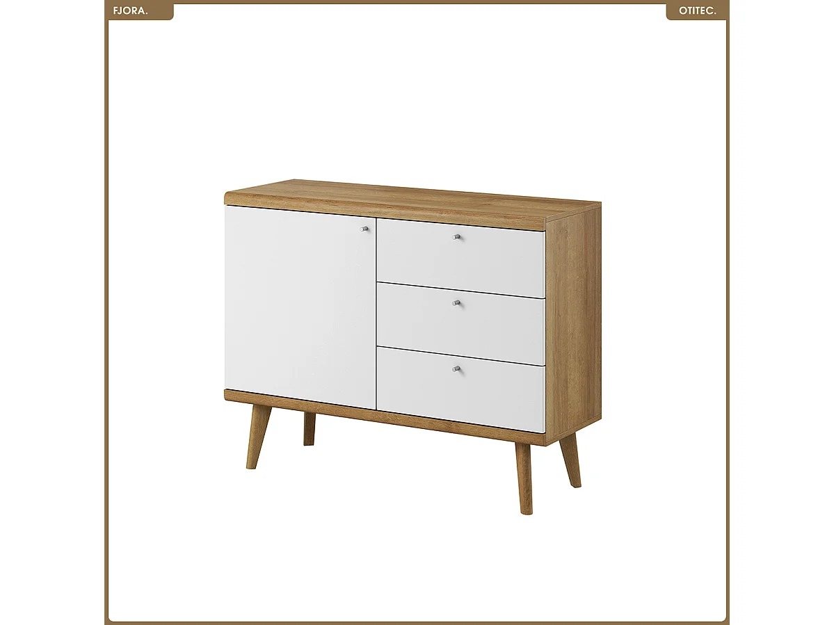 Commode - L.107 x H.83 x P.40 cm - FJORA