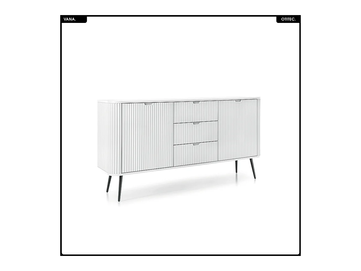 Commode - L.168 x H.87 x P.39 cm - VANA