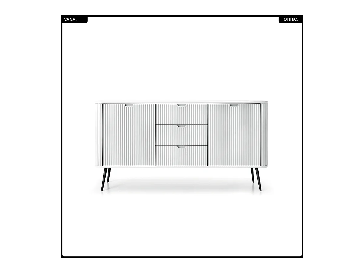 Commode - L.168 x H.87 x P.39 cm - VANA