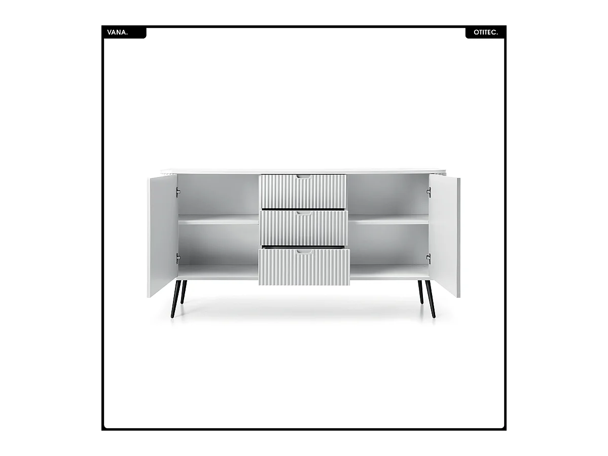 Commode - L.168 x H.87 x P.39 cm - VANA