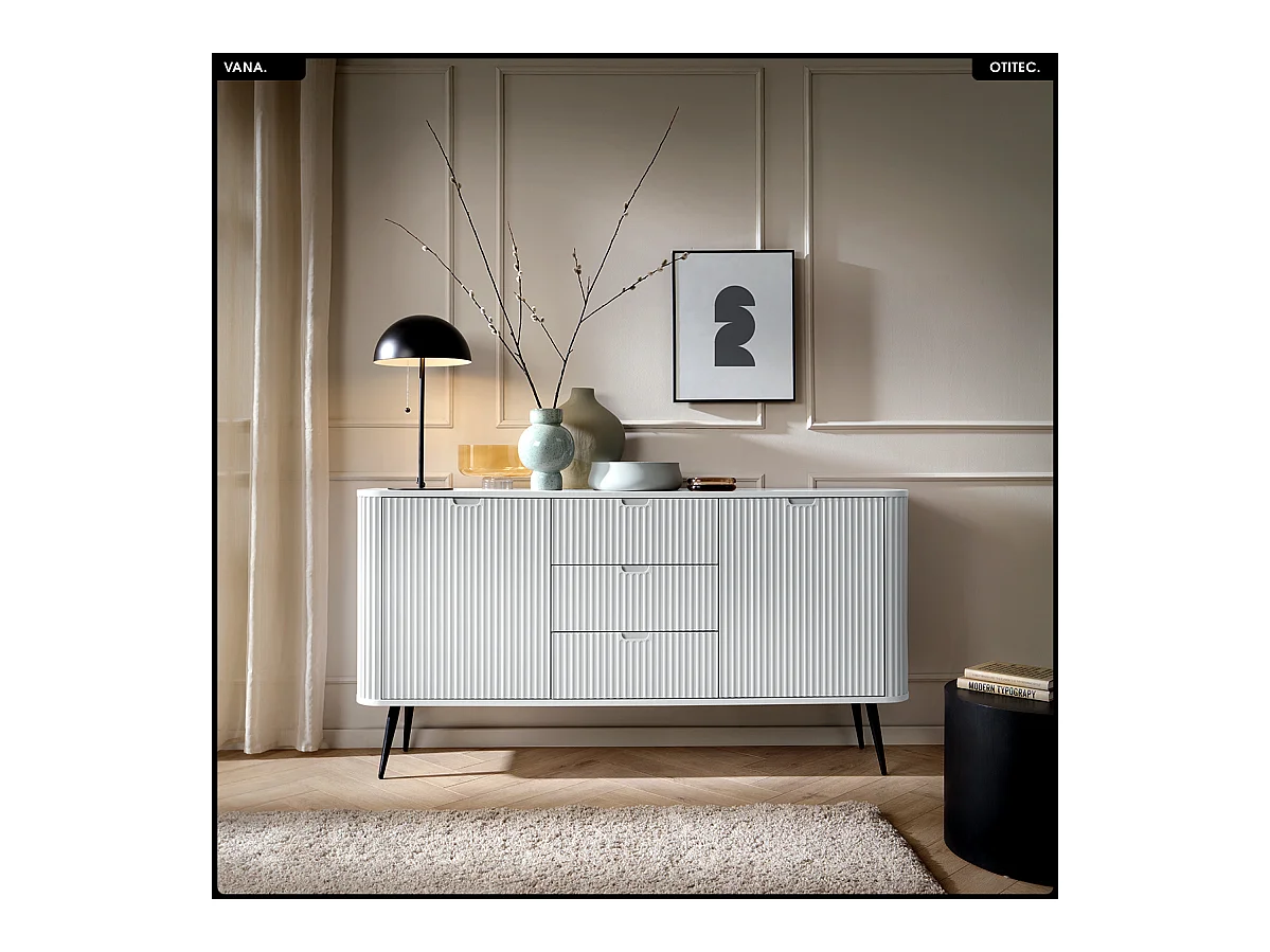 Commode - L.168 x H.87 x P.39 cm - VANA