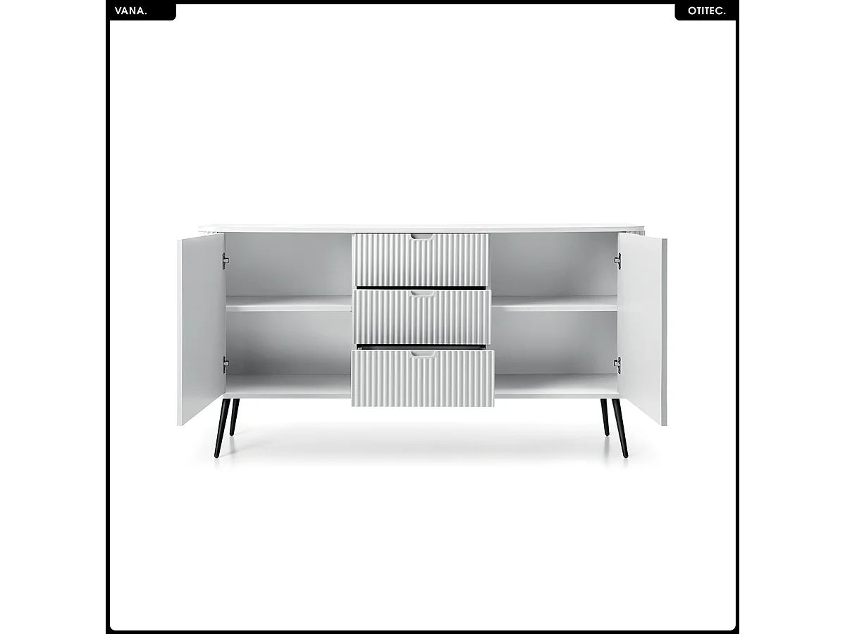 Commode - L.168 x H.87 x P.39 cm - VANA