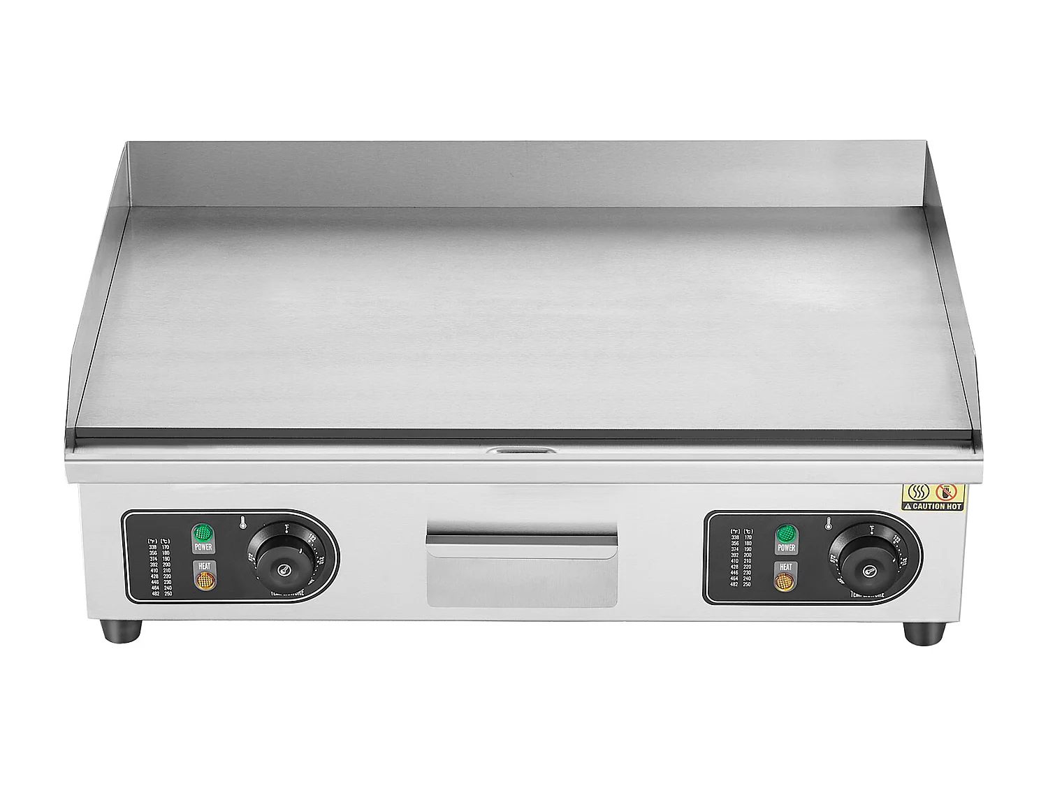 Plancha Elétrica SucceBuy 4000 W, Placa Elétrica de Cozinha Comercial com Superfície Plana