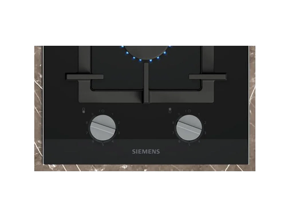 Siemens Domino gaz 30cm 2 feux noir - ER3A6BI40