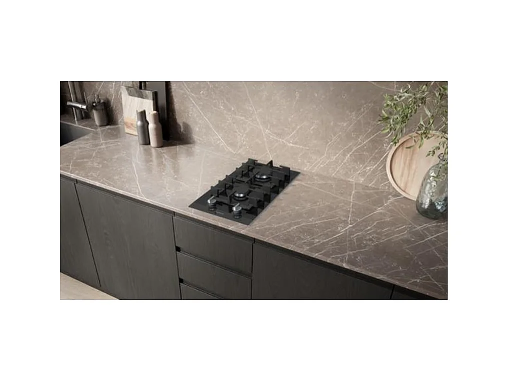 Siemens Domino gaz 30cm 2 feux noir - ER3A6BI40