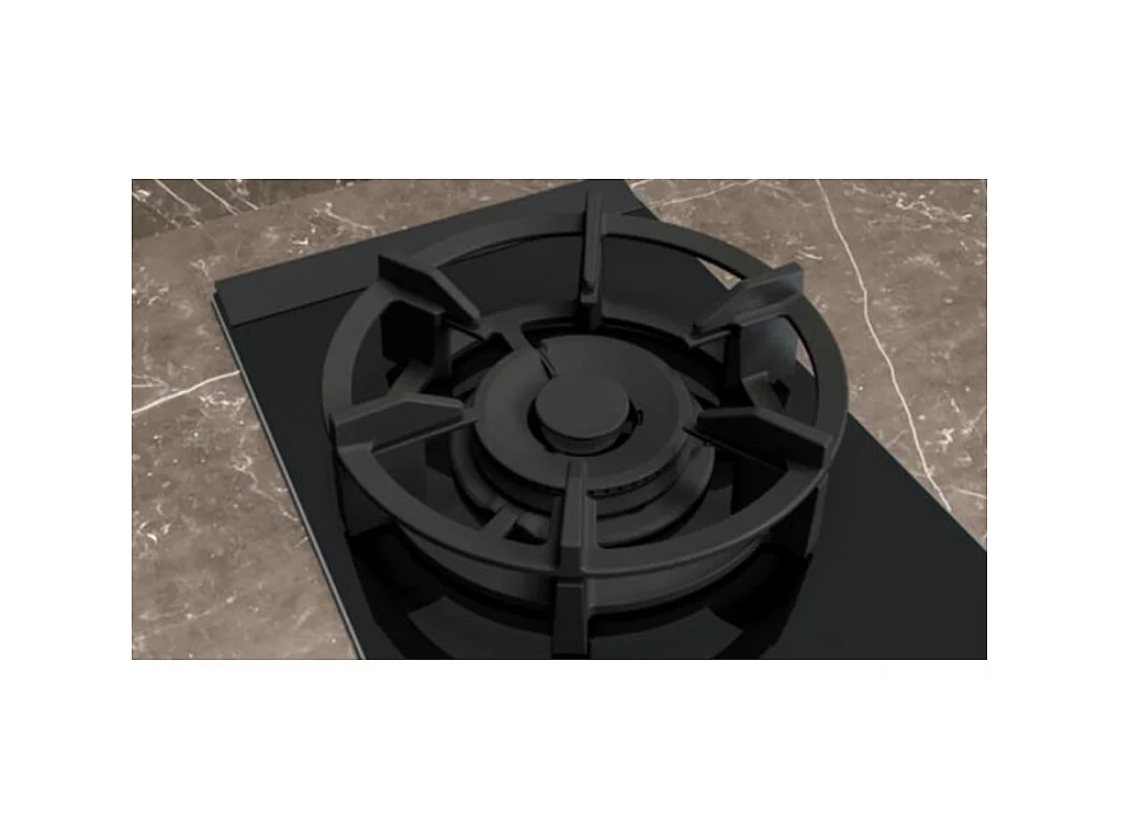 Siemens Domino gaz 30cm 1 feu noir - ER3A6AI10