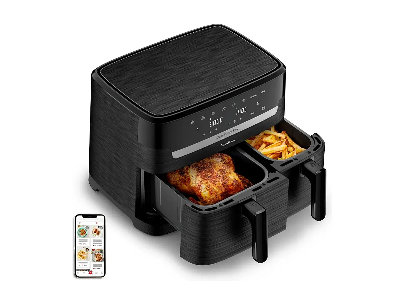 Moulinex Friteuse sans huile 8.3l - EZ901N20