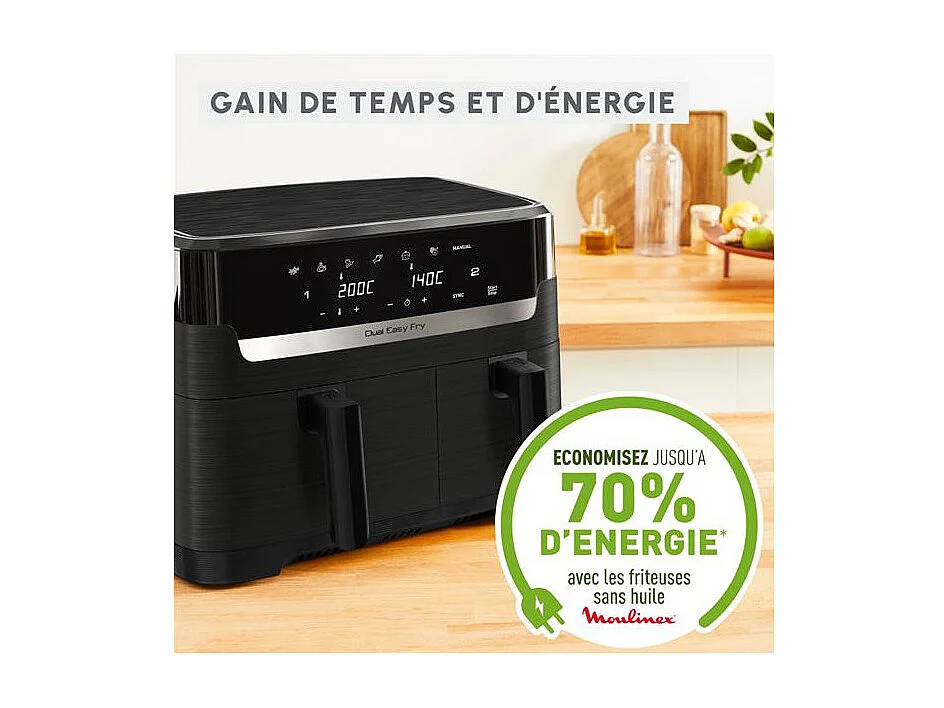 Moulinex Friteuse sans huile 8.3l - EZ901N20
