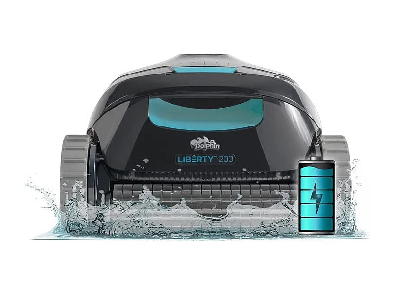 Dolphin Robot electrique de piscine sans fil fond, parois et ligne d'eau - liberty 200