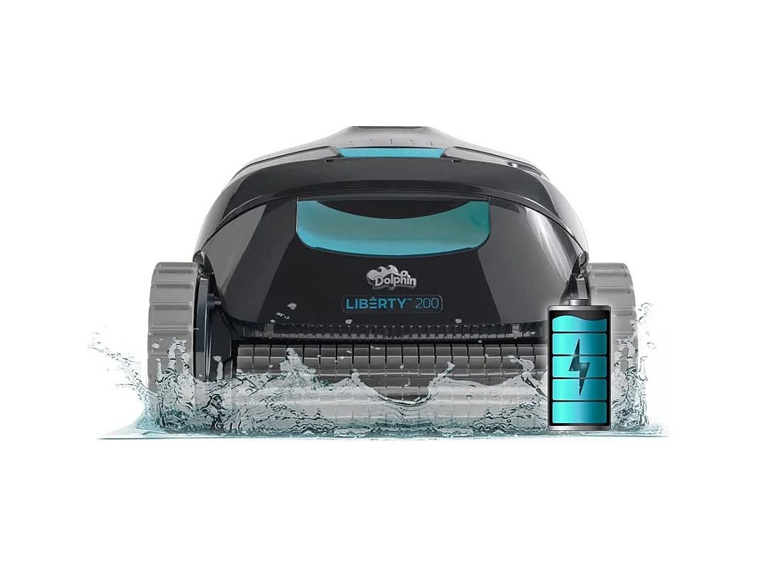 Dolphin Robot electrique de piscine sans fil fond, parois et ligne d'eau - liberty 200