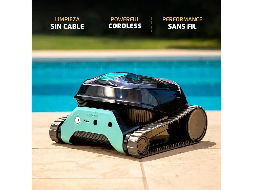 Dolphin Robot electrique de piscine sans fil fond, parois et ligne d'eau - liberty 200