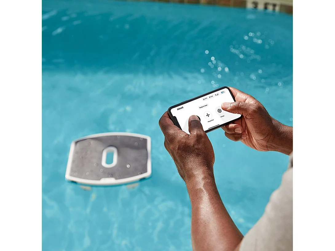 Dolphin Robot nettoyeur de surface autonome solaire - skimmi