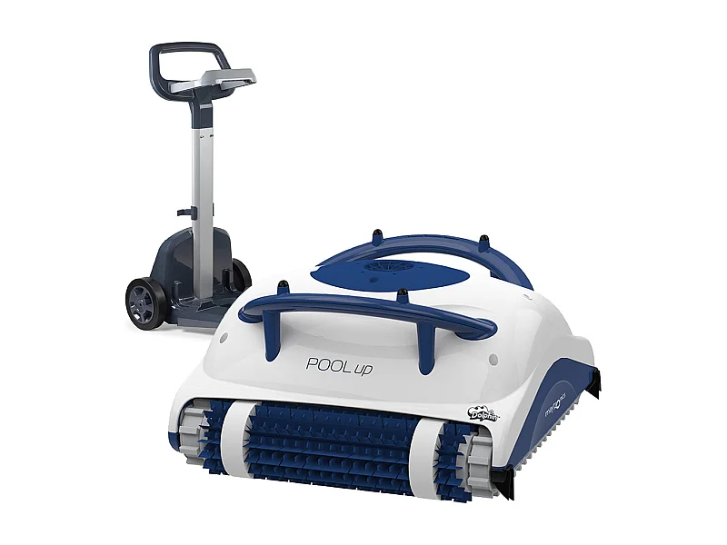 Dolphin Robot electrique de piscine fond et parois avec chariot - pool up + caddy