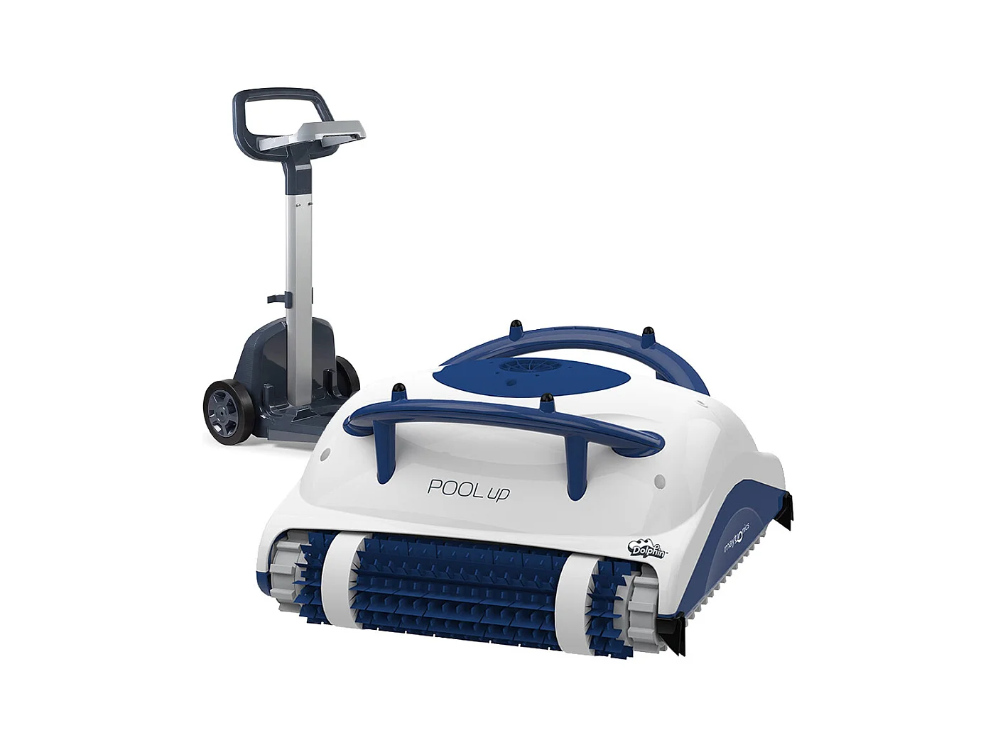 Dolphin Robot electrique de piscine fond et parois avec chariot - pool up + caddy