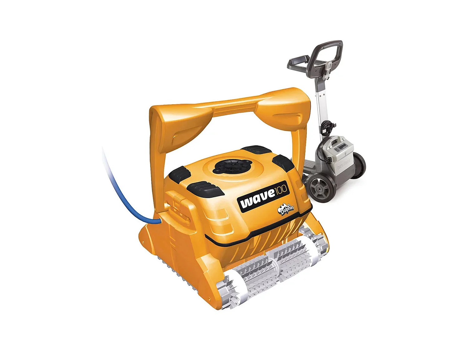 Dolphin Robot electrique de piscine professionnel 25m brosse combinée - wave 100