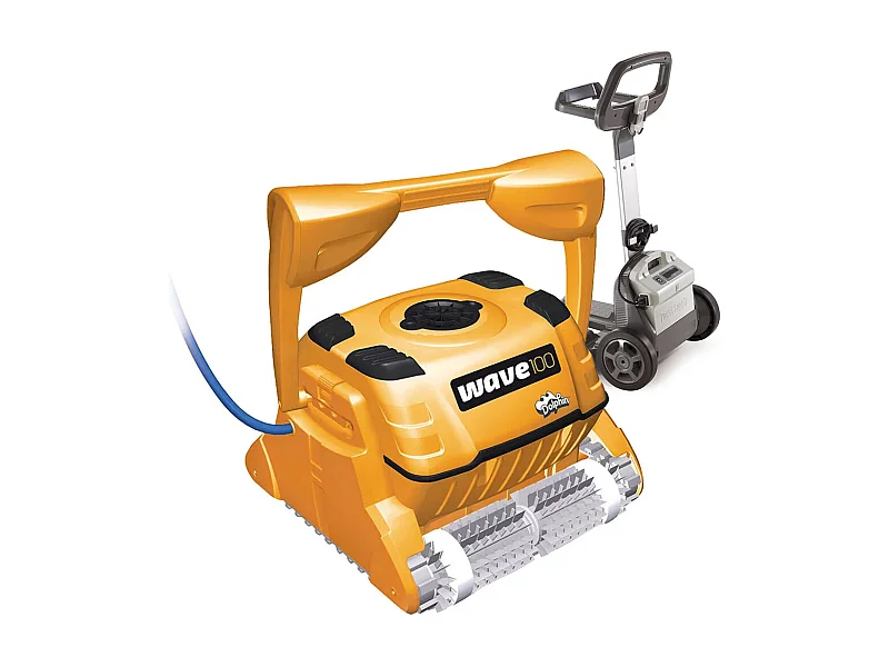 Dolphin Robot electrique de piscine professionnel 25m brosse combinée - wave 100