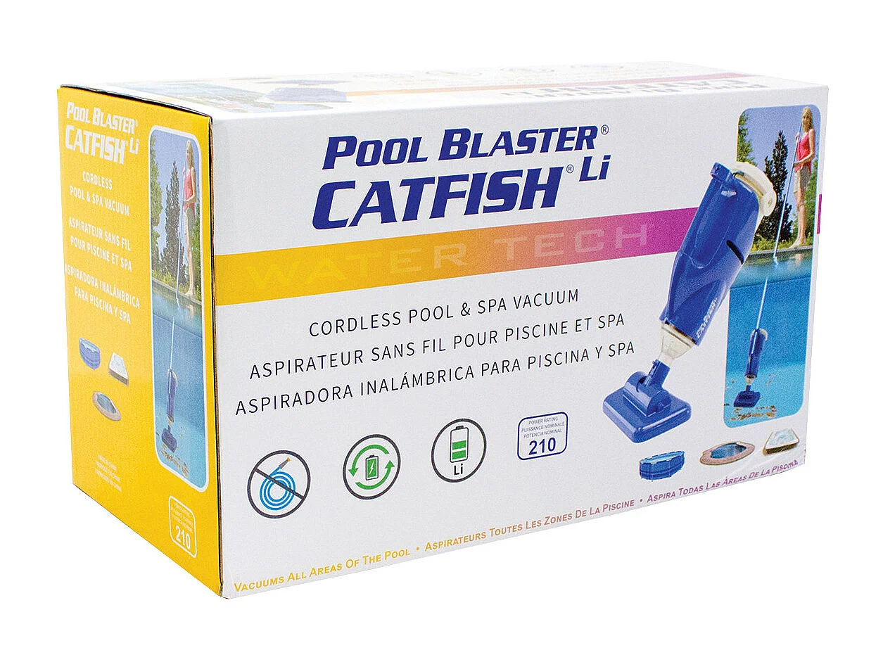 Water Tech Aspirateur de piscine rechargeable - catfish - 104326