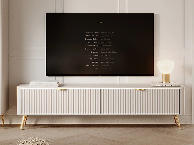 Mobile porta tv moderno 200X51cm beige PTVLK10