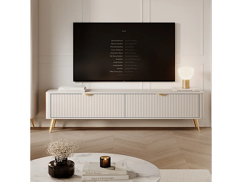 Mobile porta tv moderno 163X51cm beige PTVLK11