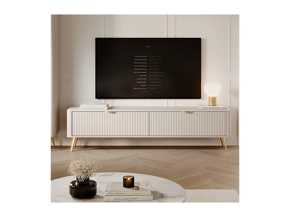 Mobile porta tv moderno 163X51cm beige PTVLK11