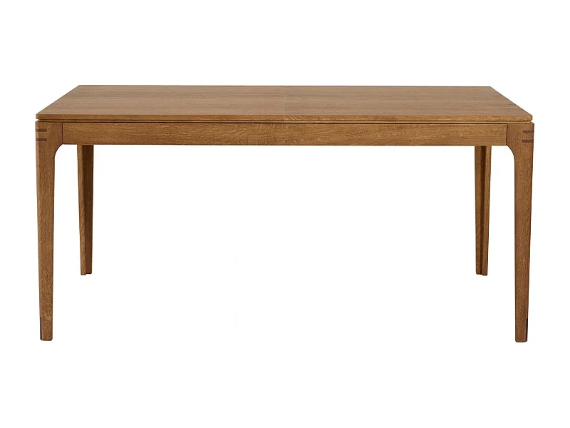 Table rectangulaire extensible bois finition noyer L160/234 10 places - BONIE