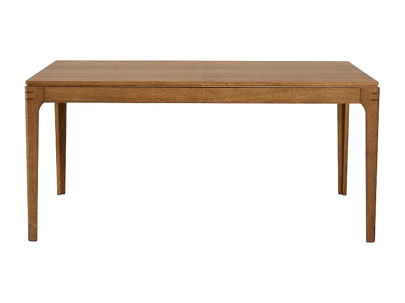 Table rectangulaire extensible bois finition noyer L156/230 10 places - BONIE