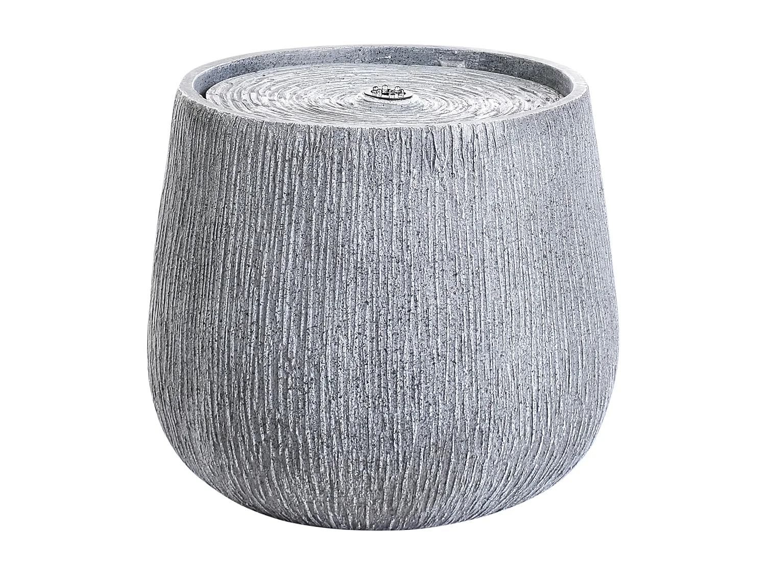 Gartenbrunnen LED CASCATA Grau