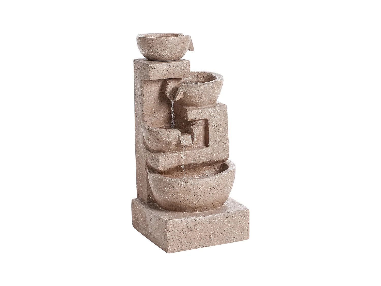 Fontana da giardino VALLESINELLA Marrone chiaro