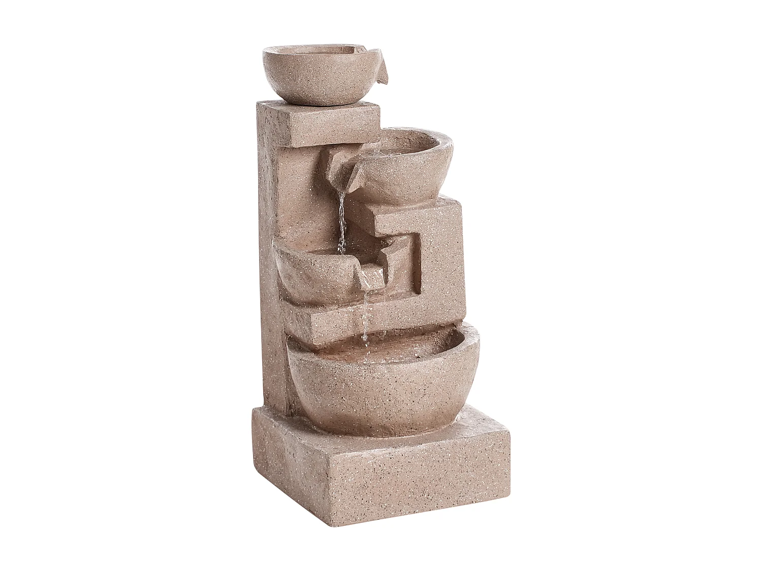 Fontaine de jardin VALLESINELLA Marron clair