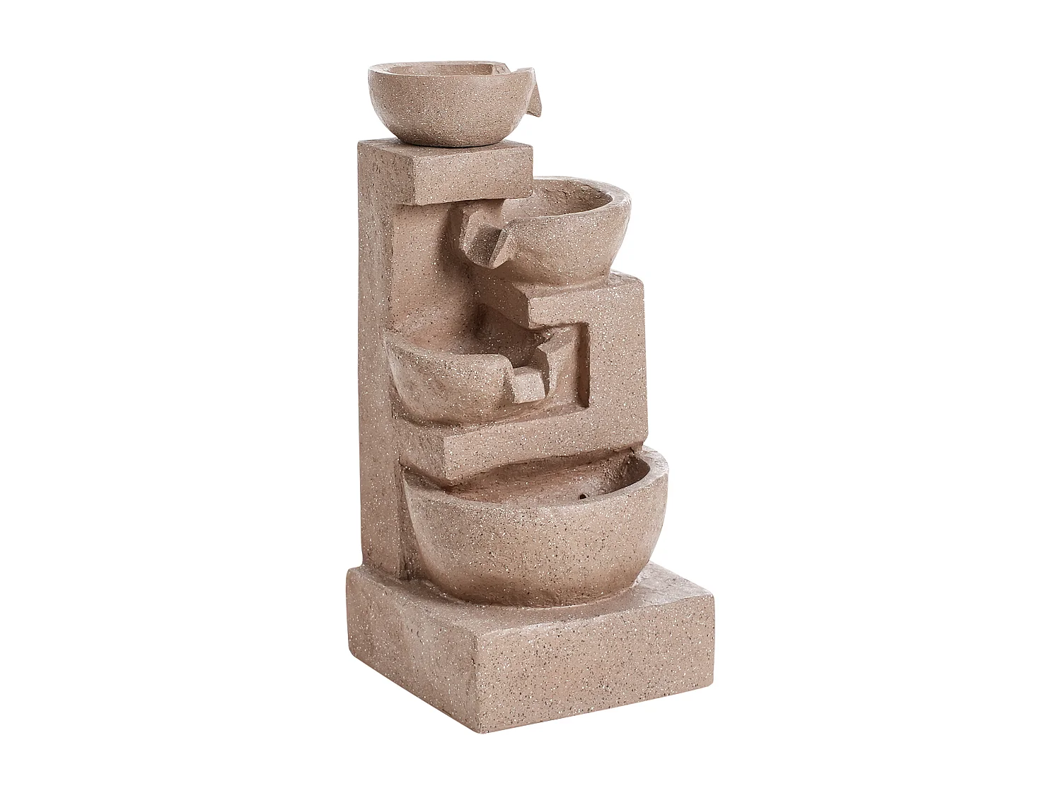 Fontaine de jardin VALLESINELLA Marron clair