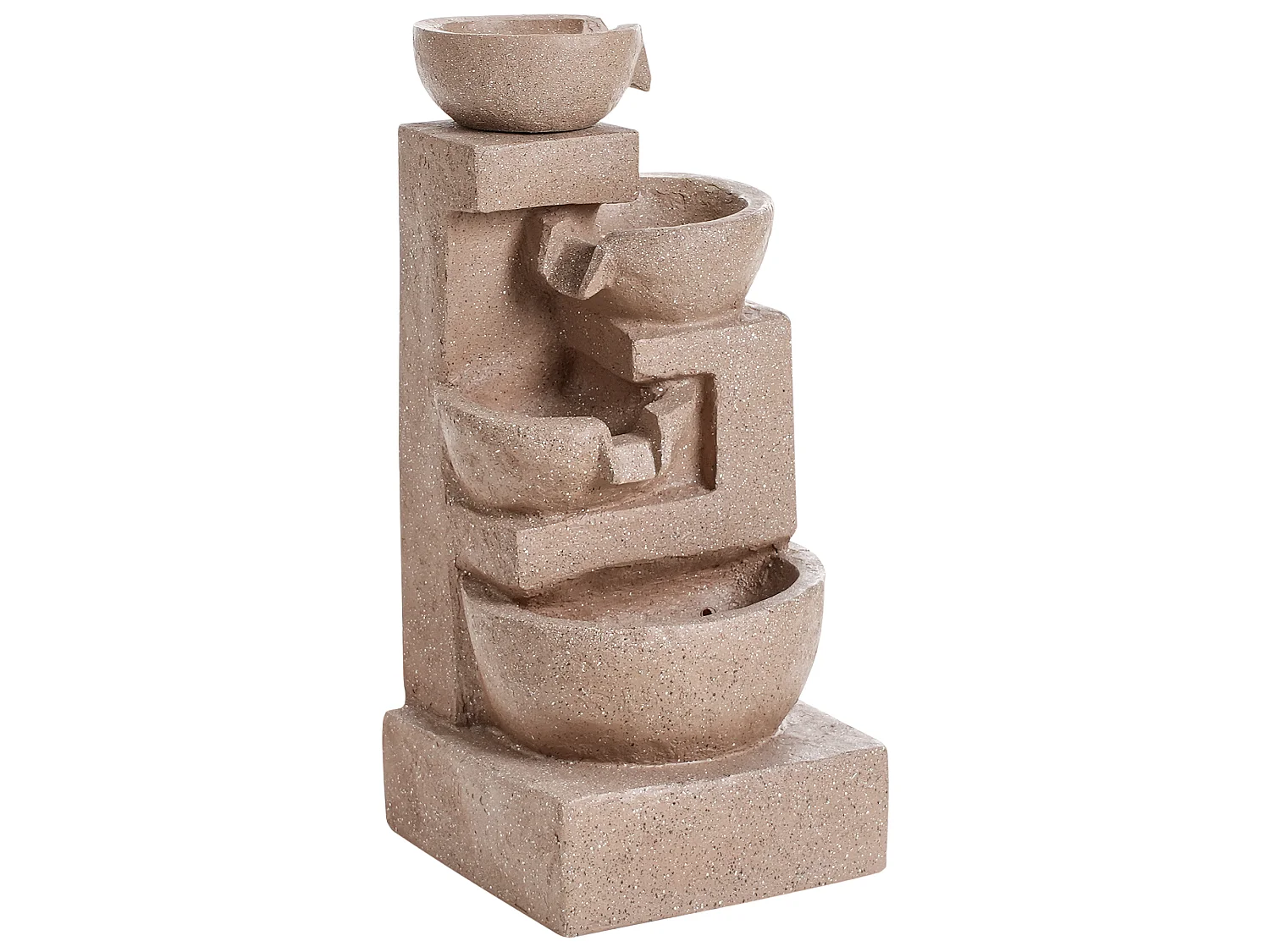 Garden Water Feature Light Brown VALLESINELLA